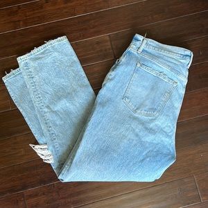 90’s curve love Abercrombie jeans